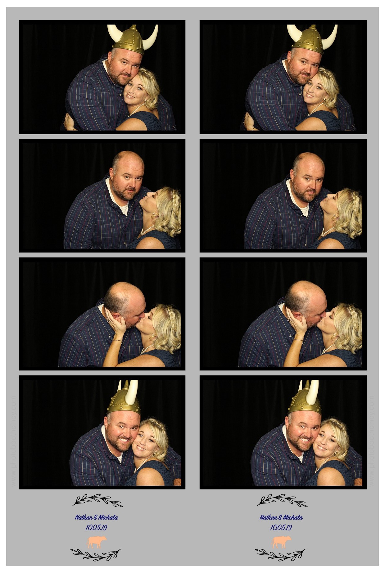 Michala Binkly & Nathan Hall Wedding Reception | View more photos from the event at gallery.photoboothcincy.com/u/PhotoBoothCincy/Michala-Binkly-Nathan-Hall-Wedding-Reception